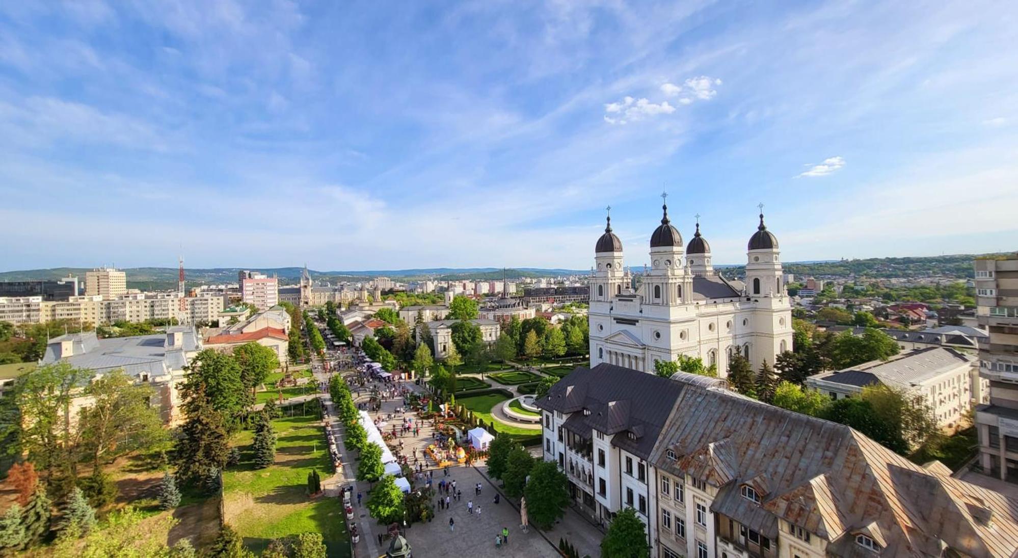 Apartamento Panoramic Penthouse In The Heart Of Iasi Exterior foto